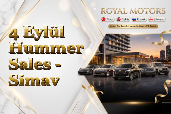 4 Eylül Hummer Sales - Simav