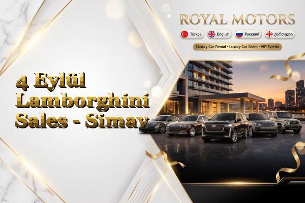 4 Eylül Lamborghini Sales - Simav