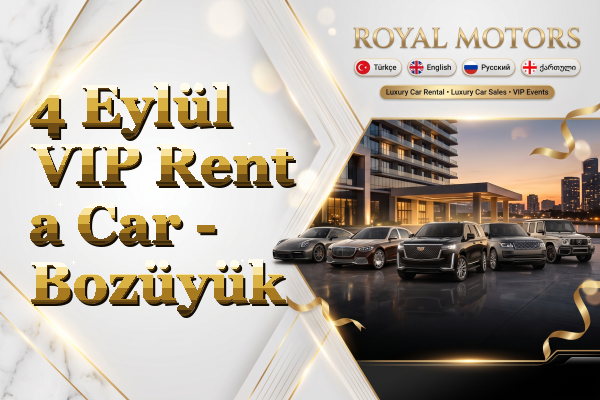 4 Eylül VIP Rent a Car - Bozüyük