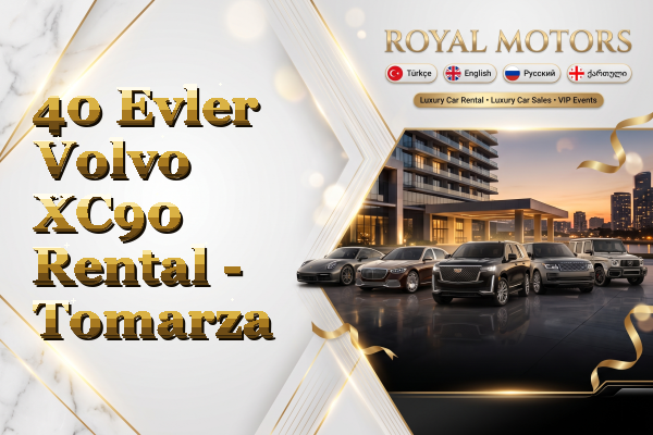 40 Evler Volvo XC90 Rental - Tomarza