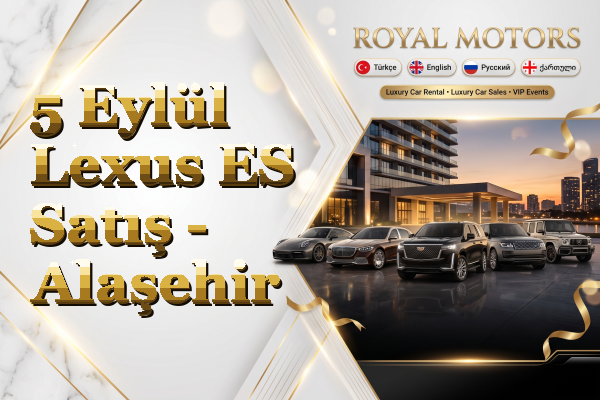 5 Eylül Lexus ES Satış - Alaşehir