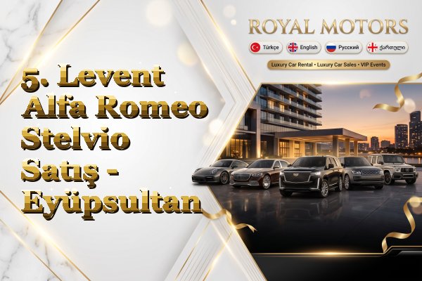 5. Levent Alfa Romeo Stelvio Satış - Eyüpsultan