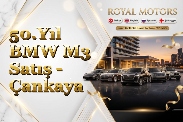 50.Yıl BMW M3 Satış - Çankaya