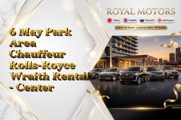 6 May Park Area Chauffeur Rolls-Royce Wraith Rental - Center