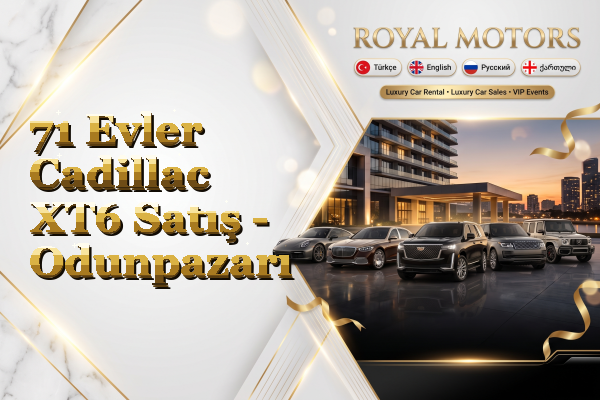 71 Evler Cadillac XT6 Satış - Odunpazarı