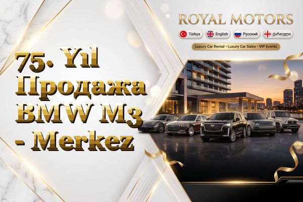75. Yıl Продажа BMW M3 - Merkez