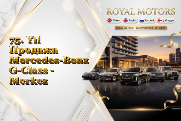 75. Yıl Продажа Mercedes-Benz G-Class - Merkez
