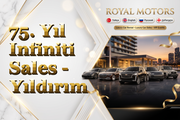 75. Yıl Infiniti Sales - Yıldırım