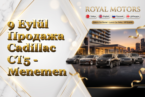 9 Eylül Продажа Cadillac CT5 - Menemen