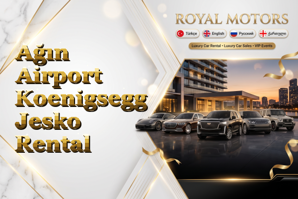 Ağın Airport Koenigsegg Jesko Rental