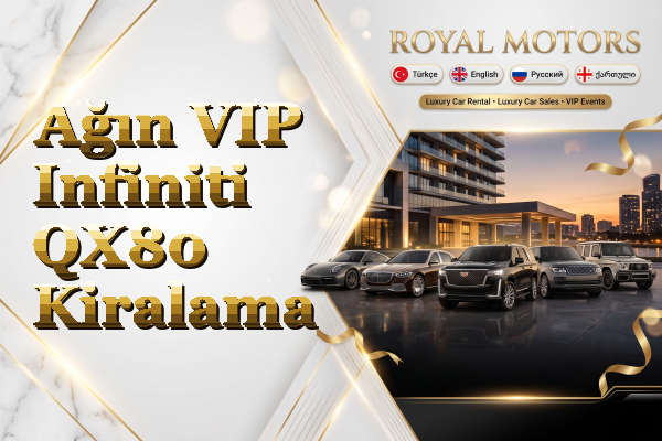 Ağın VIP Infiniti QX80 Kiralama