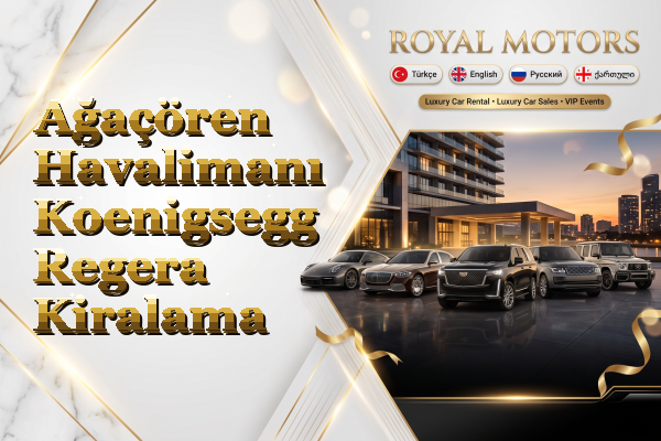 Ağaçören Havalimanı Koenigsegg Regera Kiralama
