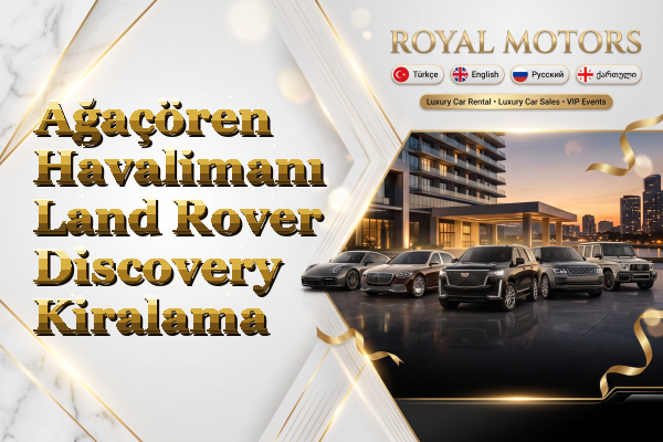 Ağaçören Havalimanı Land Rover Discovery Kiralama