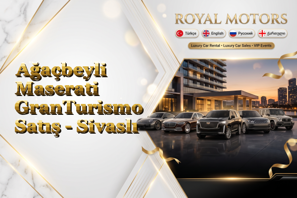 Ağaçbeyli Maserati GranTurismo Satış - Sivaslı
