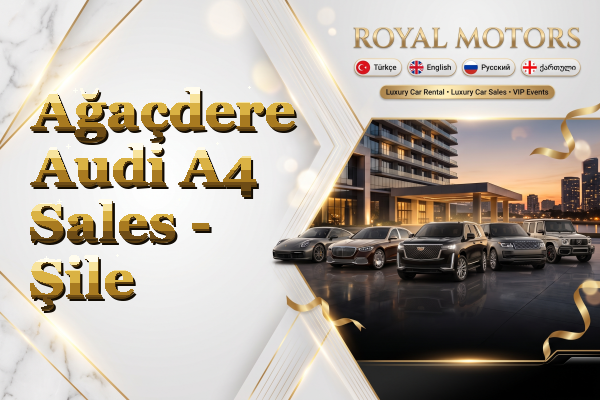 Ağaçdere Audi A4 Sales - Şile