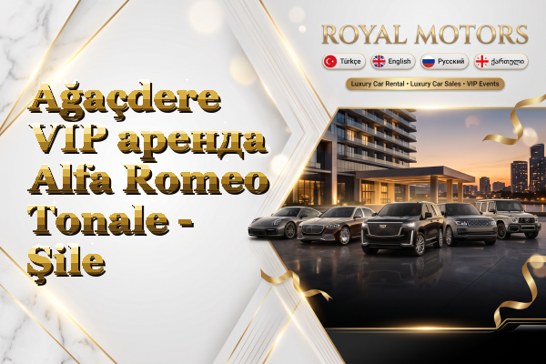 Ağaçdere VIP аренда Alfa Romeo Tonale - Şile