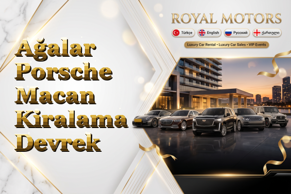 Ağalar Porsche Macan Kiralama - Devrek