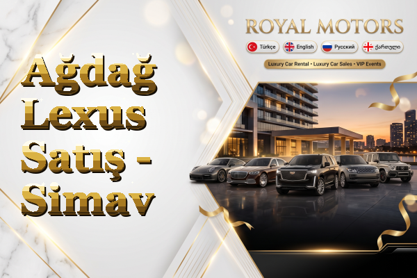 Ağdağ Lexus Satış - Simav