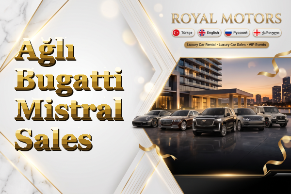 Ağlı Bugatti Mistral Sales