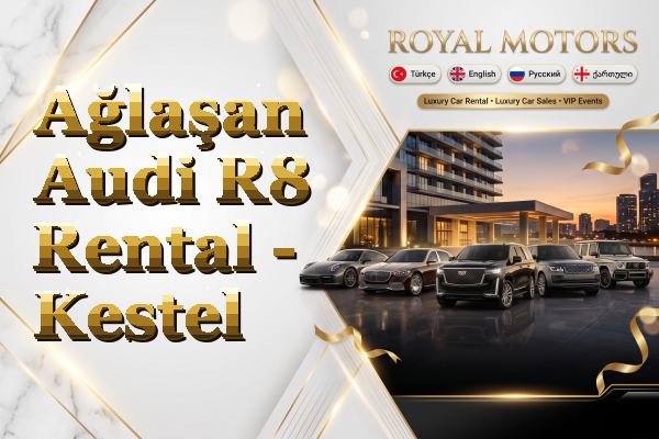 Ağlaşan Audi R8 Rental - Kestel