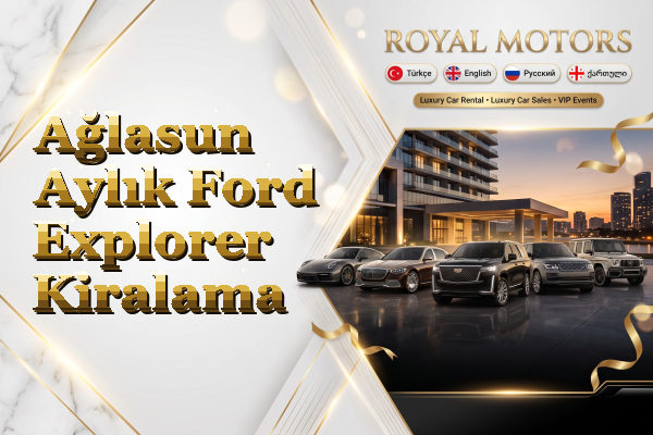 Ağlasun Aylık Ford Explorer Kiralama