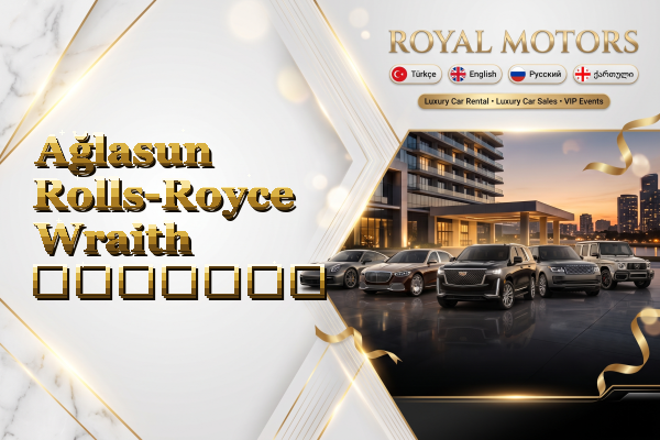 Ağlasun Rolls-Royce Wraith გაყიდვა