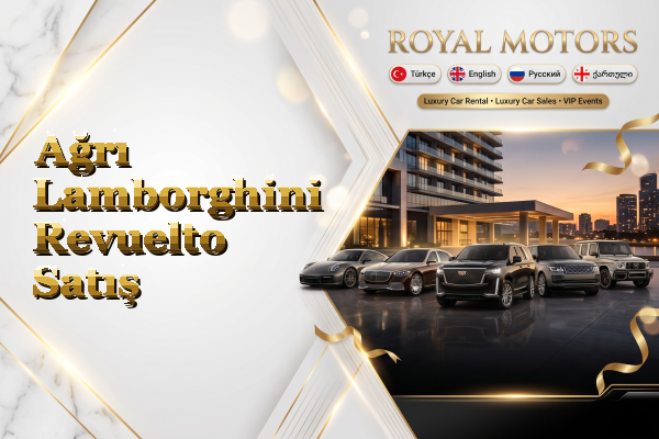 Ağrı Lamborghini Revuelto Satış