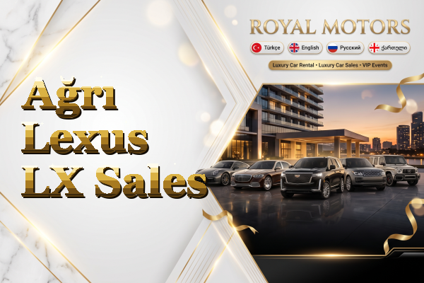 Ağrı Lexus LX Sales