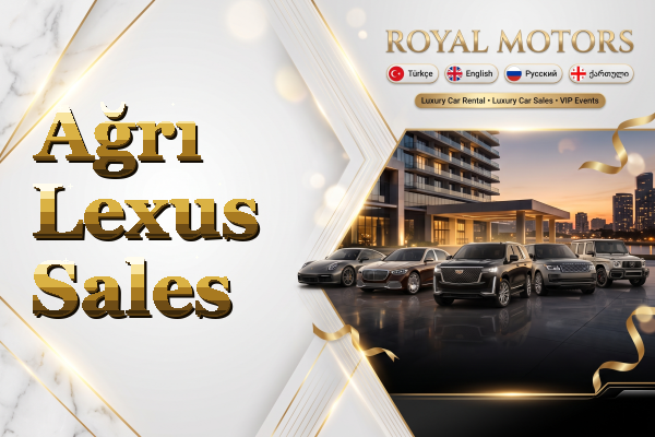Ağrı Lexus Sales