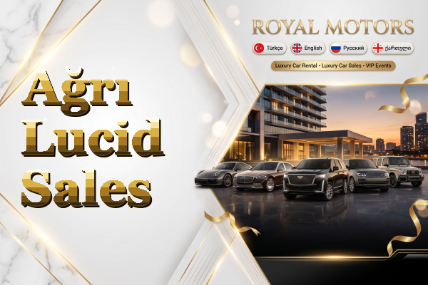 Ağrı Lucid Sales