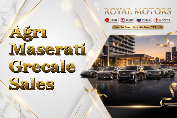 Ağrı Maserati Grecale Sales