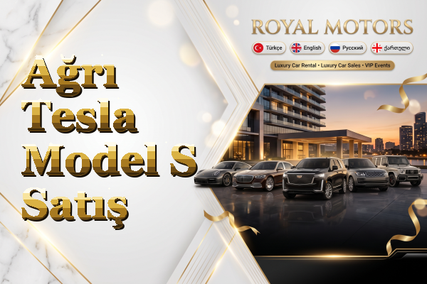 Ağrı Tesla Model S Satış