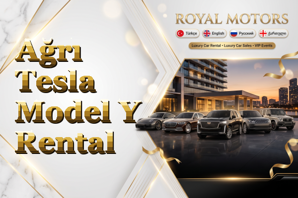 Ağrı Tesla Model Y Rental