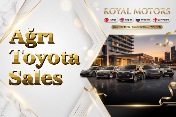 Ağrı Toyota Sales