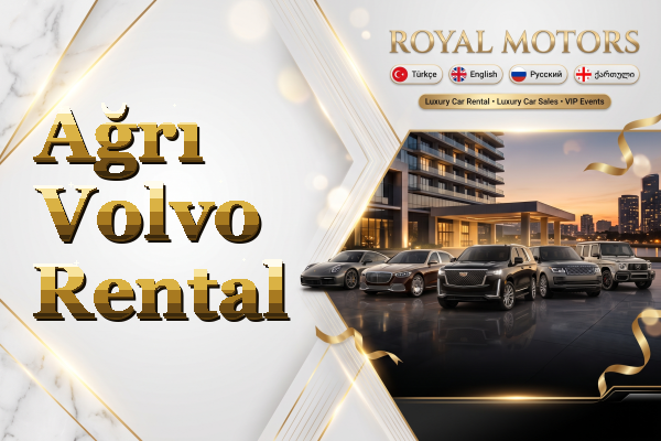 Ağrı Volvo Rental