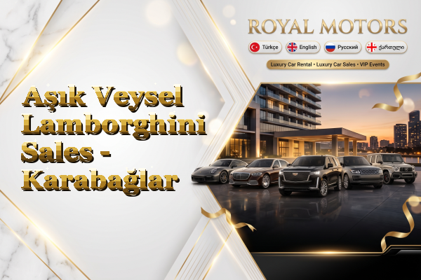 Aşık Veysel Lamborghini Sales - Karabağlar