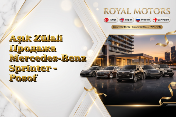 Aşık Zülali Продажа Mercedes-Benz Sprinter - Posof