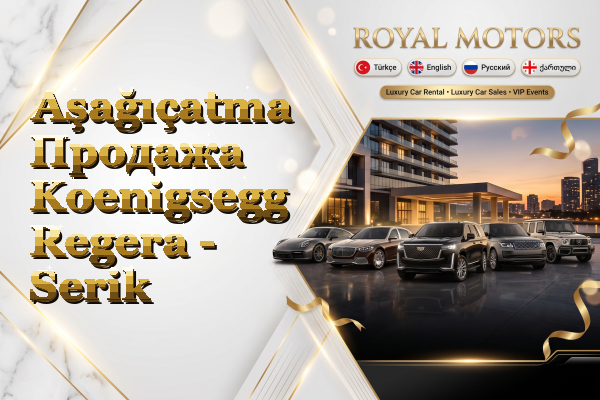 Aşağıçatma Продажа Koenigsegg Regera - Serik