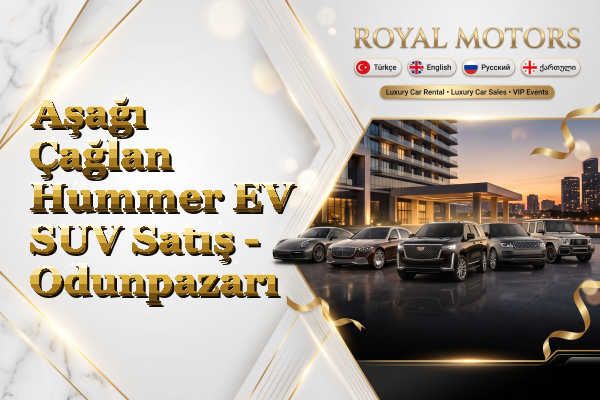 Aşağı Çağlan Hummer EV SUV Satış - Odunpazarı