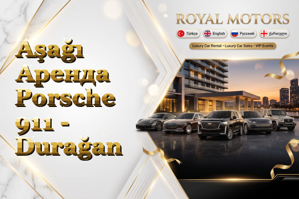 Aşağı Аренда Porsche 911 - Durağan