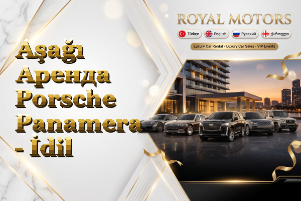 Aşağı Аренда Porsche Panamera - İdil