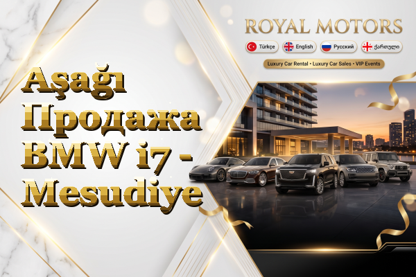 Aşağı Продажа BMW i7 - Mesudiye