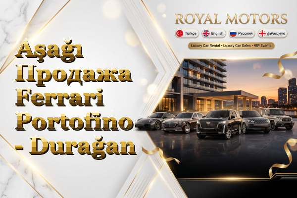 Aşağı Продажа Ferrari Portofino - Durağan