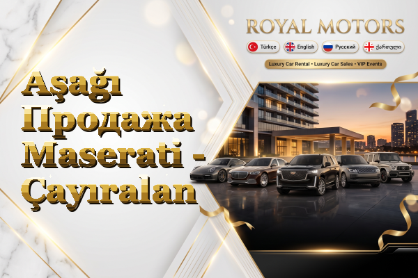 Aşağı Продажа Maserati - Çayıralan