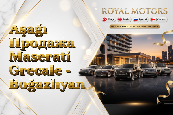 Aşağı Продажа Maserati Grecale - Boğazlıyan