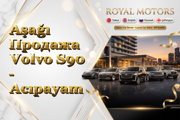 Aşağı Продажа Volvo S90 - Acıpayam