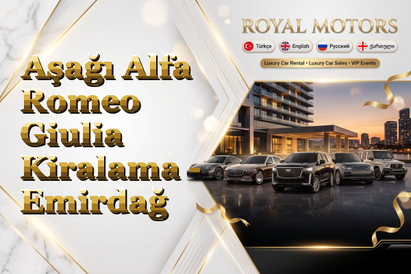 Aşağı Alfa Romeo Giulia Kiralama - Emirdağ