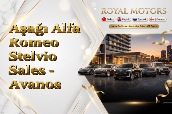 Aşağı Alfa Romeo Stelvio Sales - Avanos