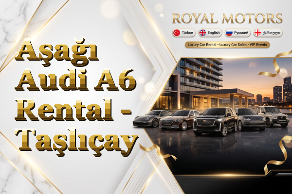 Aşağı Audi A6 Rental - Taşlıçay