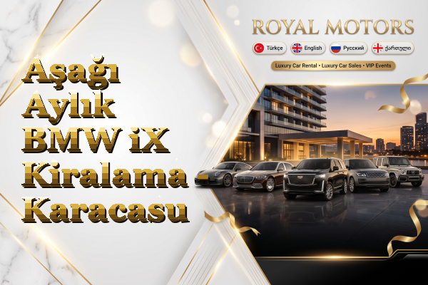 Aşağı Aylık BMW iX Kiralama - Karacasu